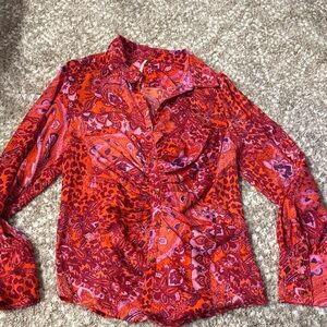 Free People Paisley Women's Top